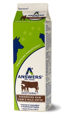 ANSWERS Fermented Raw Cow's Milk Kefir Quart