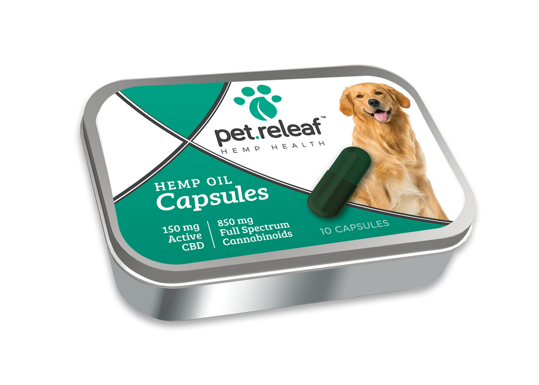 Pet Releaf CBD Hemp Oil Capsules