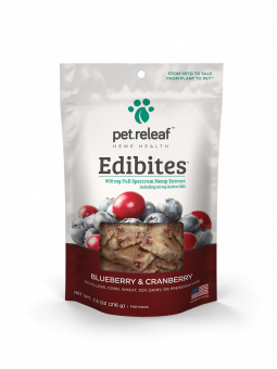 Pet Releaf Blueberry Cranberry Edibites for Dogs