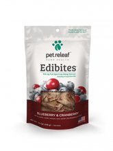Load image into Gallery viewer, Pet Releaf Blueberry Cranberry Edibites for Dogs