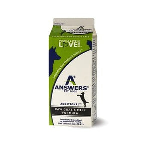 ANSWERS Raw Goat's Milk